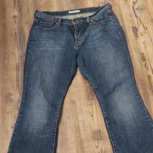 Levi stretchy baggy bootcut